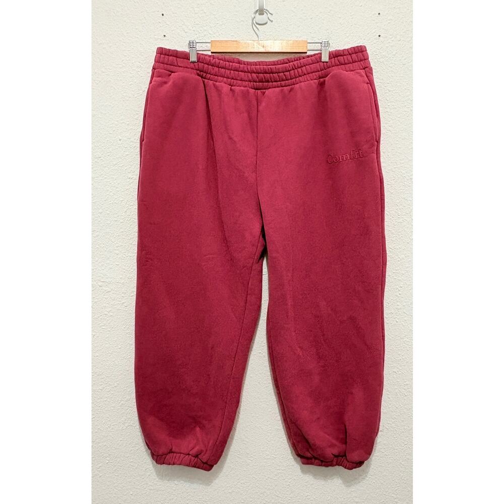 Comfrt Minimalist Sweatpants Berry 3XL Lounge - Picture 2 of 6